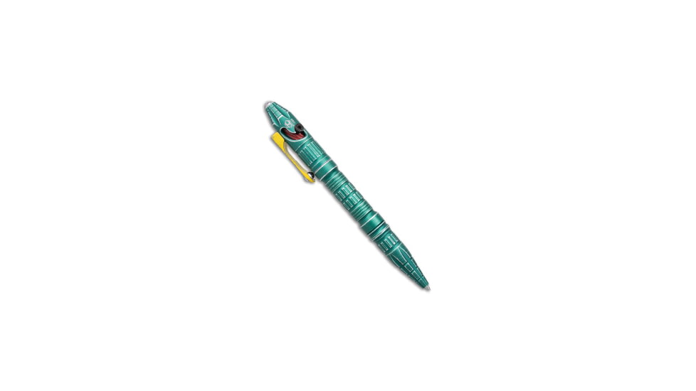 Heretic Knives Bounty Hunter Thoth Tactical Pen, Battle Green, 5.00 inch, BHQ-181315