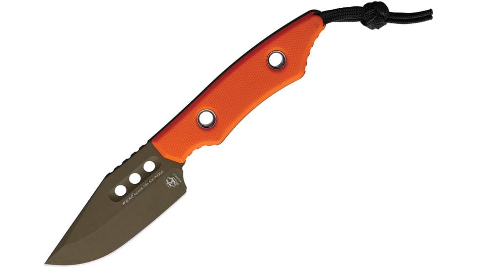 Heretic Knives Kobold Bowie Fixed Blade, H06518AOGG10