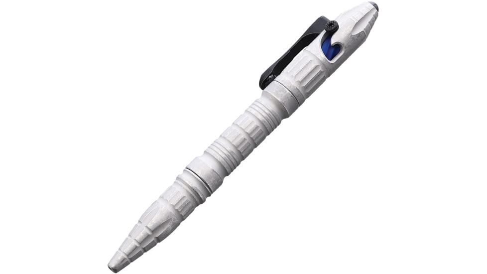 Heretic Knives Thoth Tactical Pen Blue/White