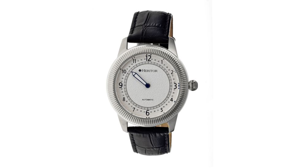 Heritor Automatic Hoyt Mens Watch, Silver HERHR2401