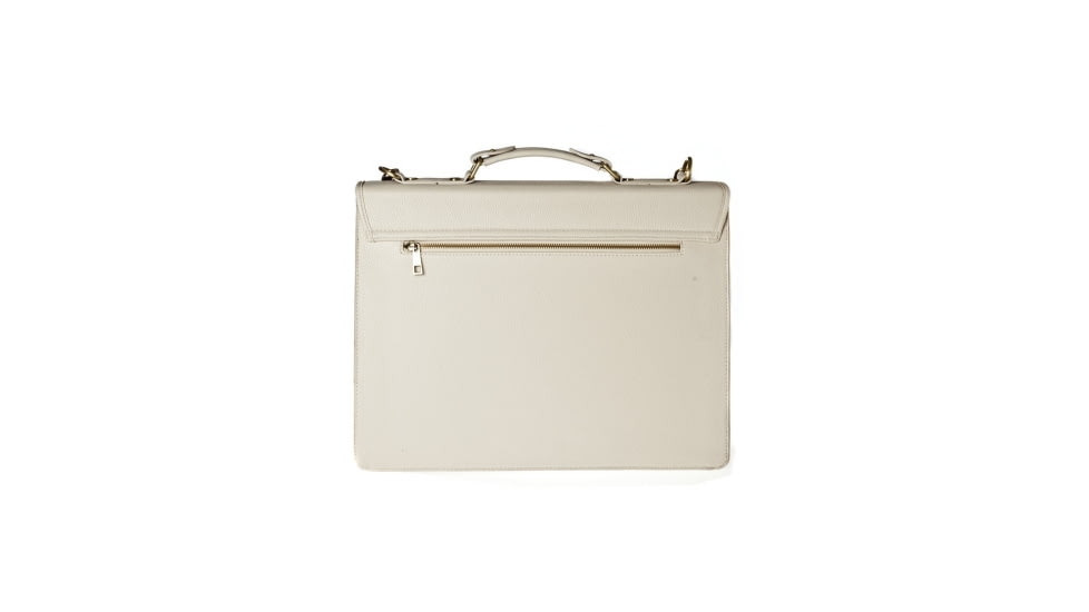 Hero Briefcase Eisenhower Series 275CRM Better Than Leather, White HROB275CRM
