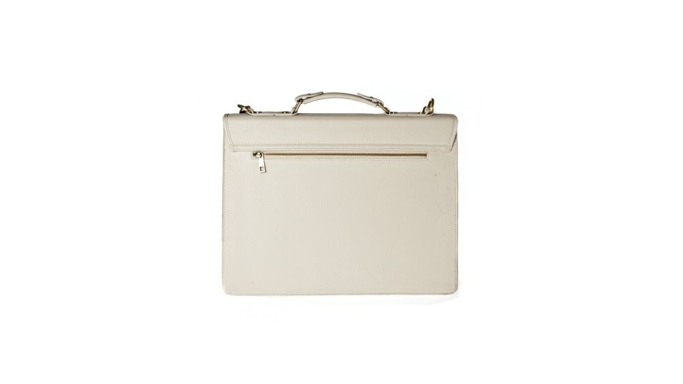 Hero Briefcase Mckinley Series 545CRM Better Than Leather, White HROB545CRM