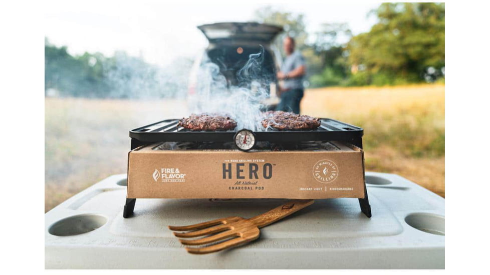 Hero Dog Toys HERO Charcoal Portable Grill