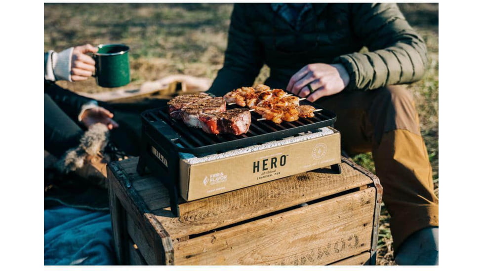 Hero Dog Toys HERO Charcoal Portable Grill