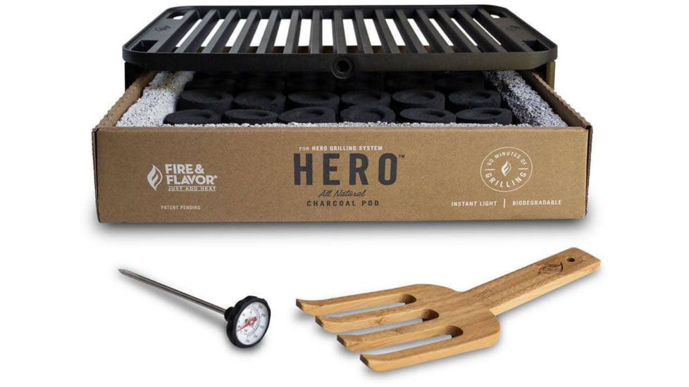 Hero Dog Toys HERO Charcoal Portable Grill