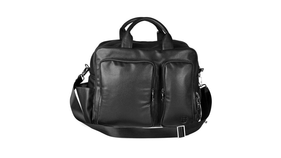 Hero Hayes Series Better Than Leather Travel Bag, Black HROT325BLA