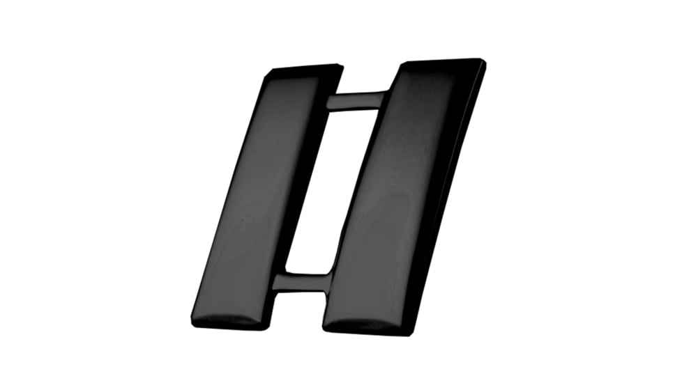 Captain Smooth Pin, Regular 1&quot; High, Clutch Back - Pair