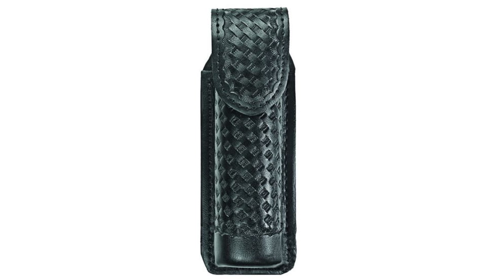 Hero's Pride O.C. Pepper Spray Case, Medium, MK4, AirTek, BW, Hidden Snap, Black, Medium 1460WC