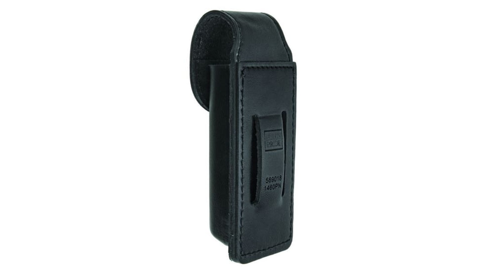 Hero's Pride O.C. Pepper Spray Case, Medium, MK4, AirTek, Smooth, Silver Snap, Medium 1460PN