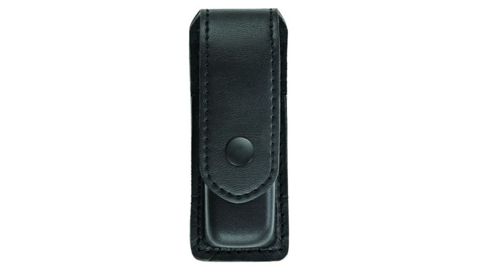 Hero's Pride Single Magazine or Knife Case, Medium, AirTek, Smooth, Black Snap, Medium 1426PB