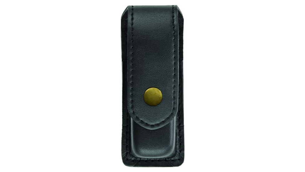 Hero's Pride Single Magazine or Knife Case, Medium, AirTek, Smooth, Brass Snap, Medium 1426PG