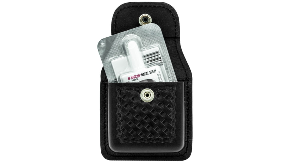 HEROS PRIDE Airtek Narcan Nasal Spray Case W/ Slide-on Backing, Basketweave - 1419WA-1