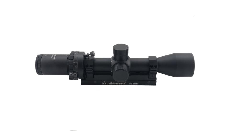 Hi-Lux ART M1000-PRO 2-10X42 Rifle Scope w/Green Illuminated HR1 MOA Reticle, Black, M1000-PRO