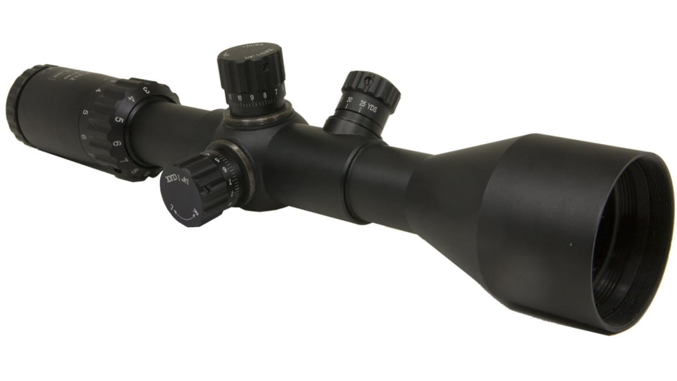 Hi-Lux Optics Top Angle Rifle Scope, 3-12x50mm, 30 mm Tube, Second Focal Plane, Mil-Dot Reticle Reticle, Matte Black, TP312x50MD, EDEMO2