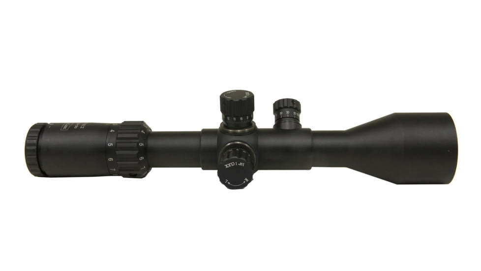 Hi-Lux Optics Top Angle Rifle Scope, 3-12x50mm, 30 mm Tube, Second Focal Plane, Mil-Dot Reticle Reticle, Matte Black, TP312x50MD, EDEMO2