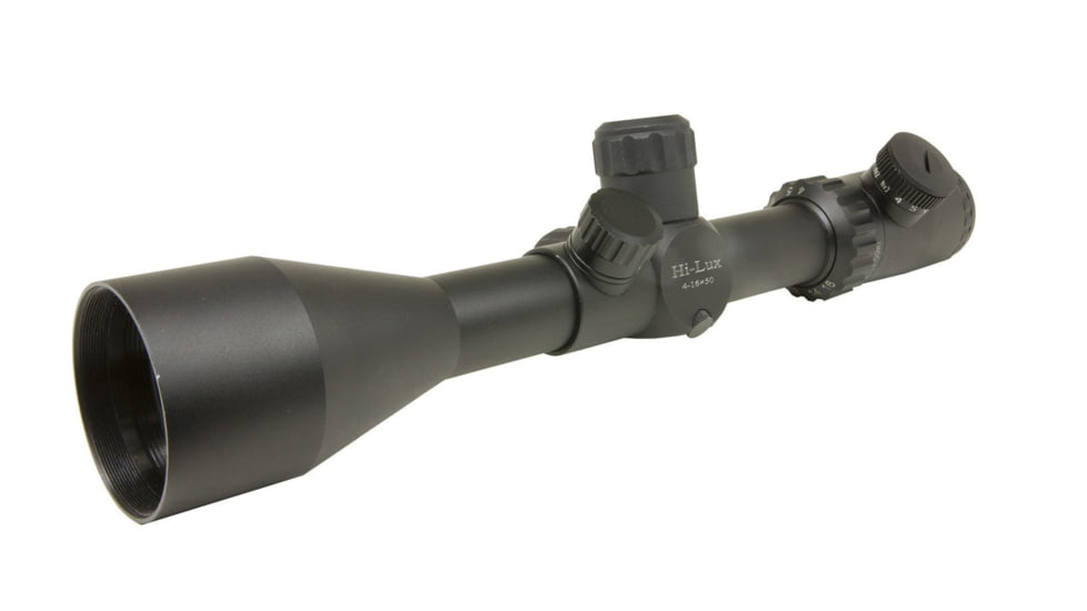 Hi-Lux Optics 4-16x50mm ATR Top-Angle Pro 30mm Series Rifle Scope w/MLR Green Illuminated Reticle, TP416x50MLR