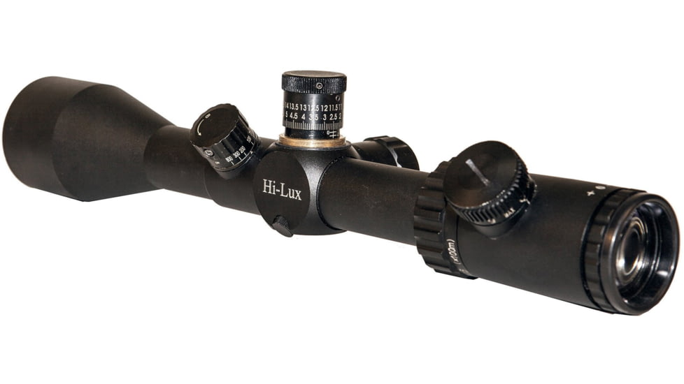 Hi-Lux Optics 4-16x50mm ATR Top-Angle Pro 30mm Series Rifle Scope w/MLR Red Illuminated Reticle, TP416x50MLR-R