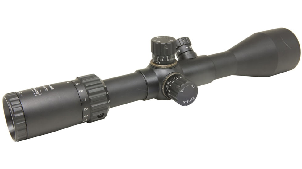Hi-Lux Optics A.T.R. Top-Angle Focus Professional 4-16x50mm Mil Dot Reticle 30mm Tube Rifle Scope, TP416x50MD