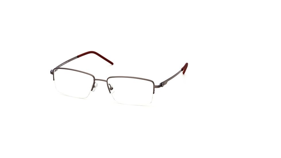 Hickey Freeman HF Franklin SEHF FRAN00 Single Vision Prescription Eyeglasses - C1 - Gunmetal SEHF FRAN005445 GM