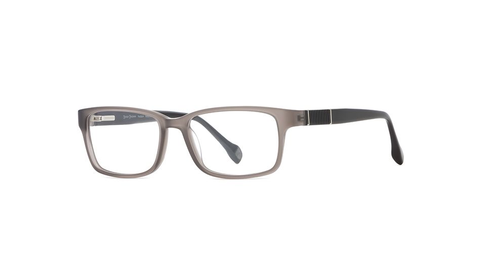 Hickey Freeman HF Hudson SEHF HUDS00 Single Vision Prescription Eyeglasses - Matte Gray SEHF HUDS005340 GY