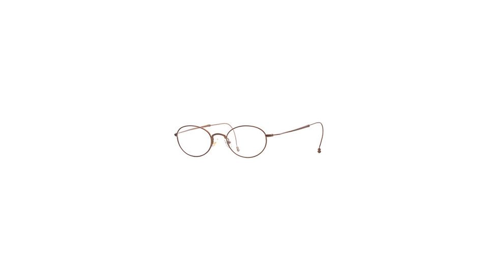 Hickey Freeman HF Lenox SEHF LENO00 Single Vision Prescription Eyeglasses - Antique Brown SEHF LENO004855 BN