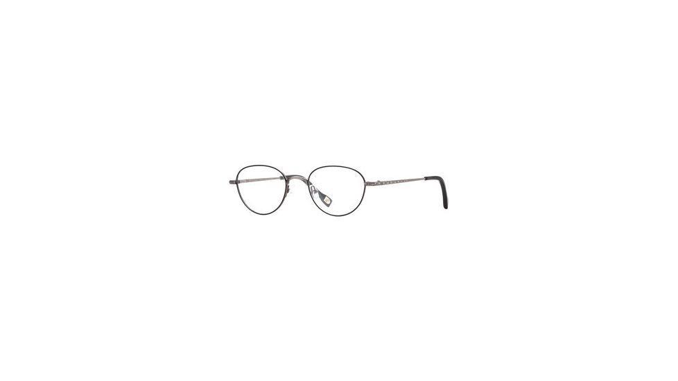 Hickey Freeman HF Roxbury SEHF ROXB00 Single Vision Prescription Eyeglasses - Antique Gunmetal SEHF ROXB004840 GM