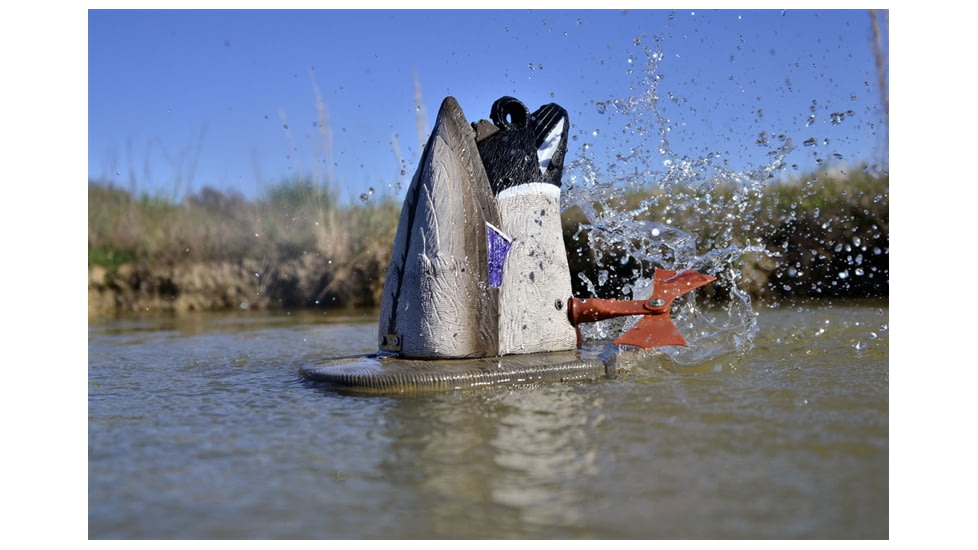 Higdon Outdoors 53012 XS Crazy Kicker Mallard Drake Black/Gray Rechargeable 12V Li