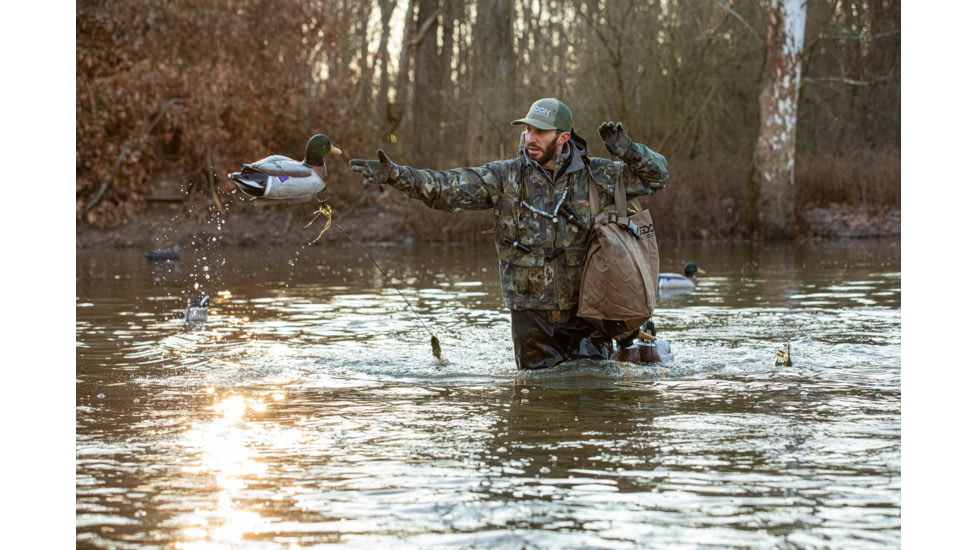 Higdon Outdoors Battleship Oversized Mallards Pack, Flocked Heads, 6 Pack, 16034