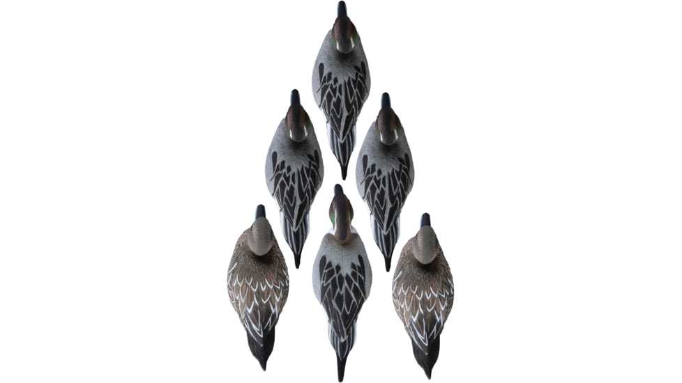 Higdon Outdoors Pintail Foam Filled Floaters Decoy, 6 Pack, Smaller than Lifesize, 19521