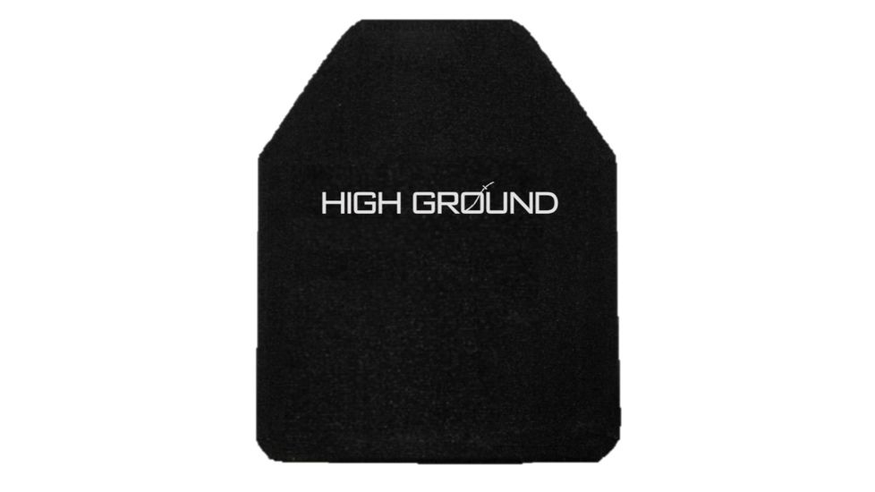 High Ground Gear AFCT3A, Plate Carrier Insert, Shooter, 8X10, NIJ 0101.06, Set, Black, HG-AFCT3A-525-8X10-SH-PB