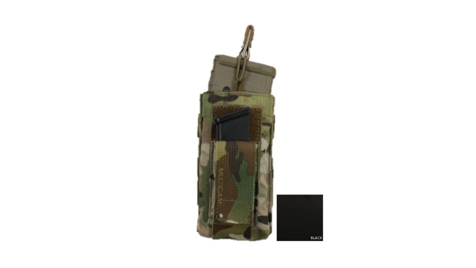 High Ground Gear M4/M16-Pistol Combo Pouch, Single, Black, HG-7995-6