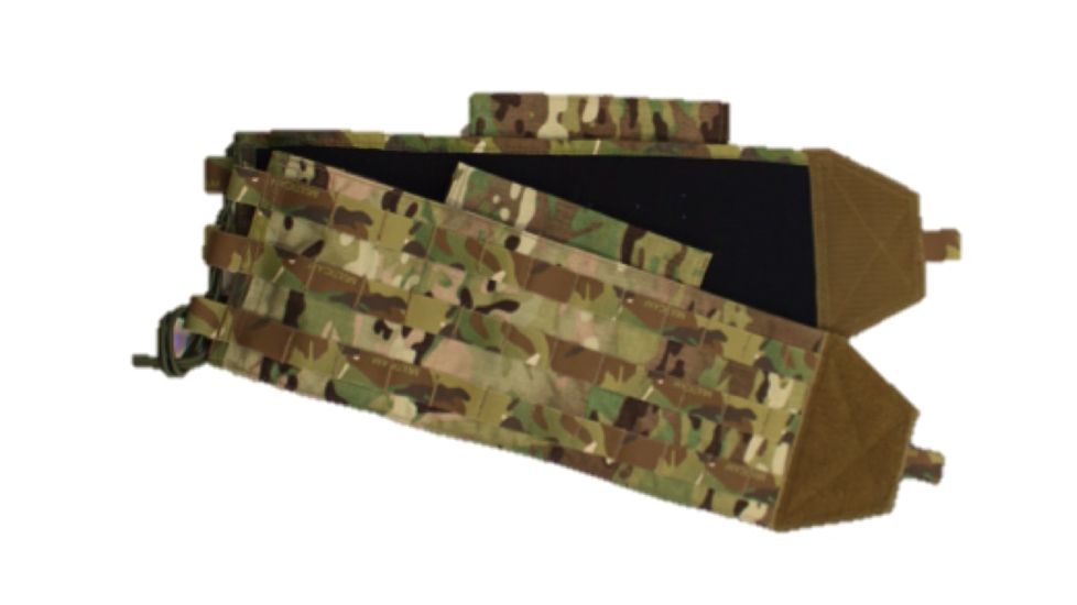 High Ground Gear Padded Cummerbund System w/ Plate Pouches, Multi-Cam, ONE SIZE, HG-8408-14-1