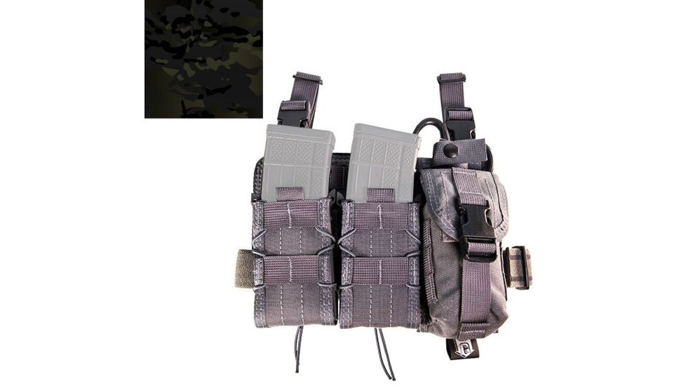 High Speed Gear Active Shooter Leg Rig Combo, MultiCam BK, 98ASC0MB