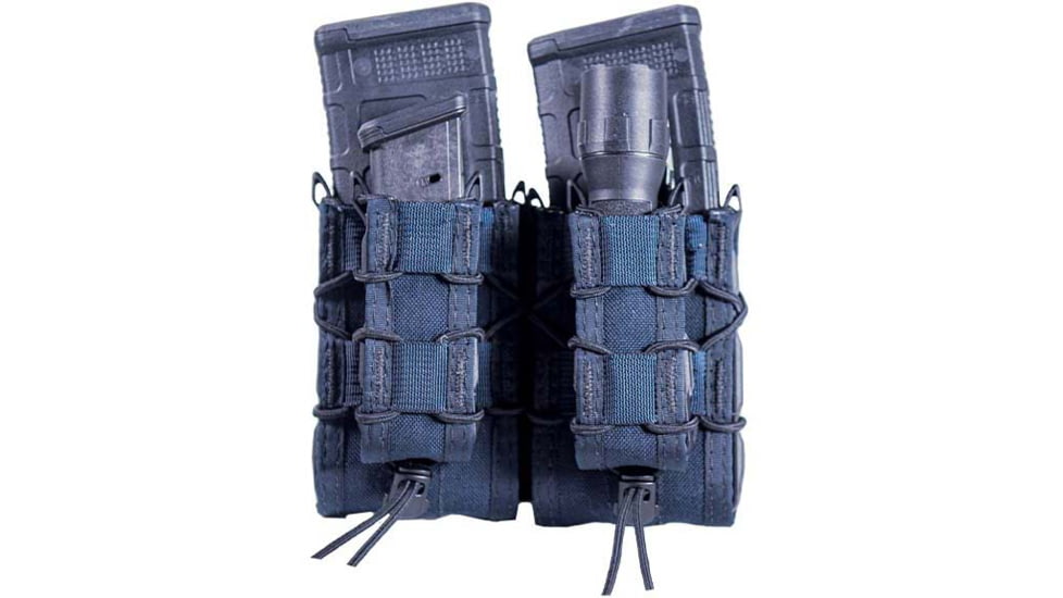 High Speed Gear Double Double Decker Taco Pistol Magazine Pouch, LE Blue, 11DD02LE
