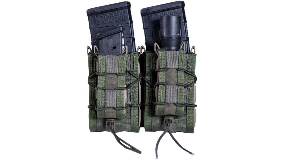 High Speed Gear Double Double Decker Taco Pistol Magazine Pouch, Olive Drab, 11DD02OD