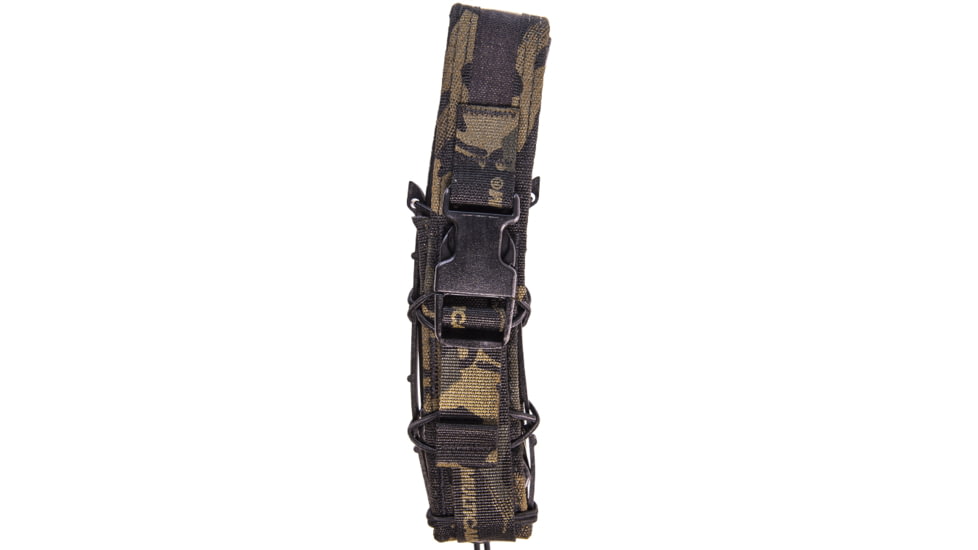 High Speed Gear Extended Pistol TACO Covered Adaptable Belt Mount, MultiCam BK, 10EX10MB