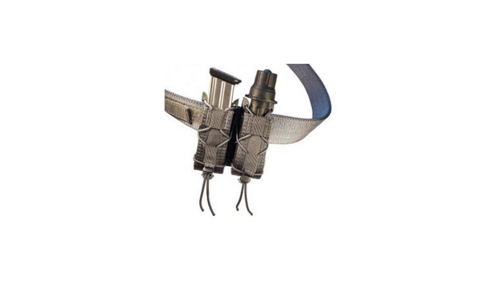 High Speed Gear HSGI Double Pistol TACO Belt Mount, Wolf Gray 13PT02WG
