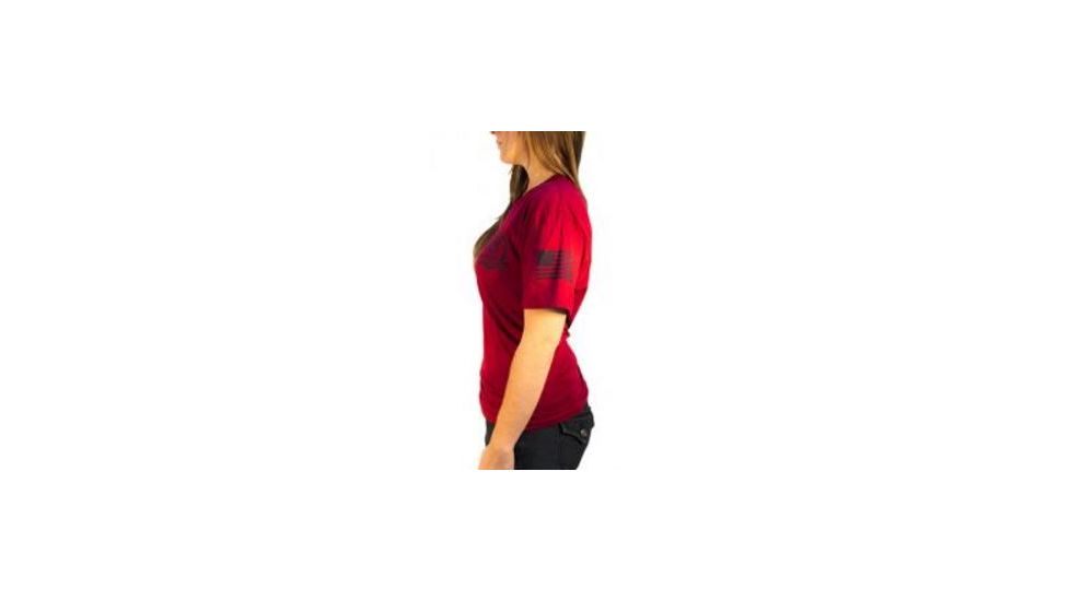 High Speed Gear HSGI Short Sleve T-Shirt 2015, Unisex, Cardinal, Small 90SH00RD