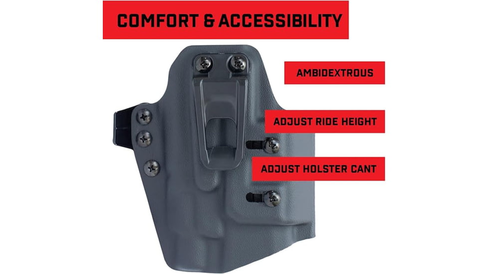Crucial Concealment 1400 UNIVERSAL LIGHT HOLSTER BLK