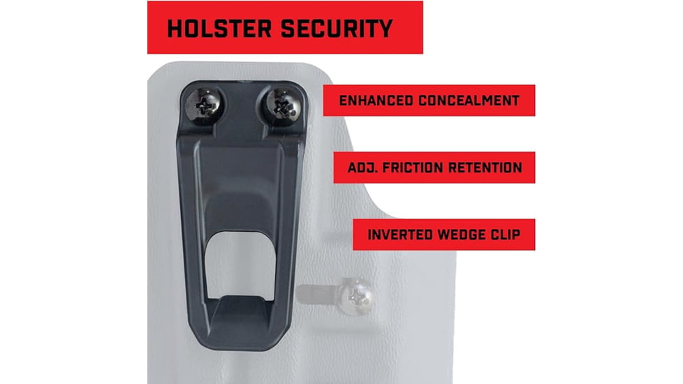 Crucial Concealment 1400 UNIVERSAL LIGHT HOLSTER BLK