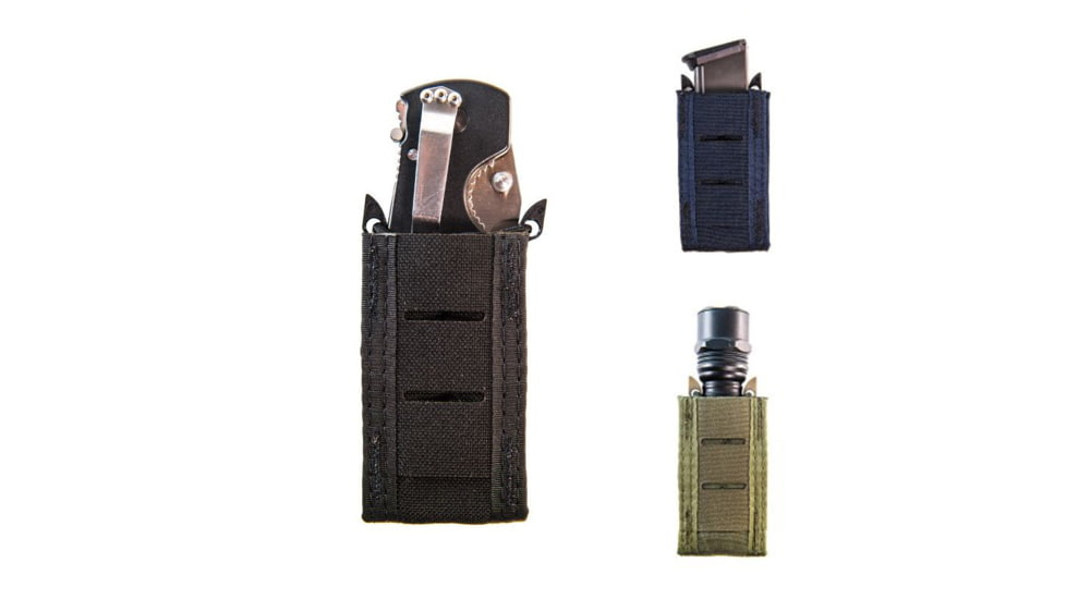 High Speed Gear HSGI Duty Pistol TACO U-Mount Pouch, Black, Coyote Brown, LE Blue, Olive Drab