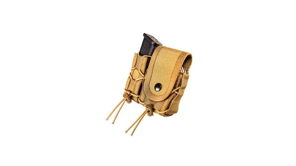 High Speed Gear HSGI LEO Platform Covered Adaptable Belt Mount Pouch, Coyote Brown, 10PC10CB