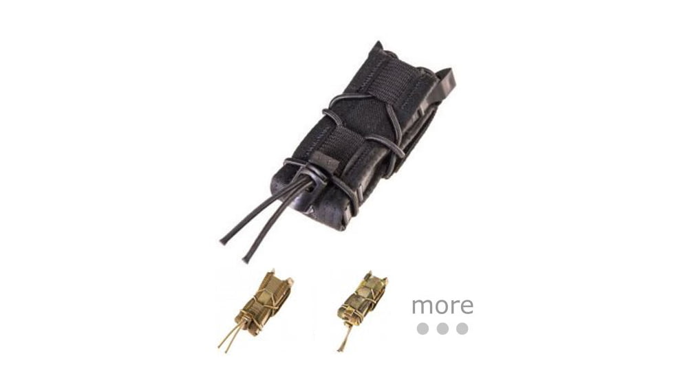 High Speed Gear HSGI Pistol TACO LT Belt Mount MAG Holder, Black, Coyote Brown, LE Blue, MultiCam, Olive Drab, Wolf Gray