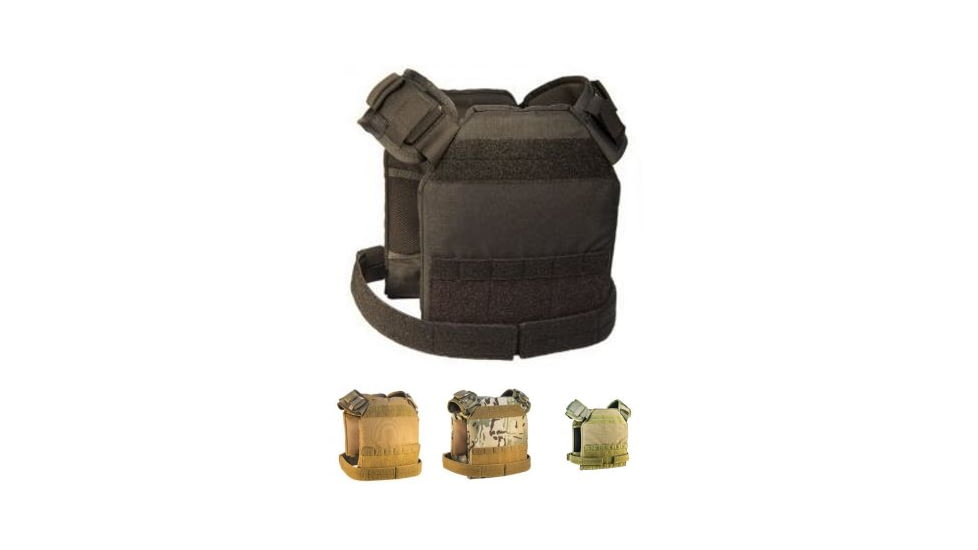 High Speed Gear HSGI SPC Slick Plate Carrier, Black, Coyote Brown, MultiCam, Olive Drab