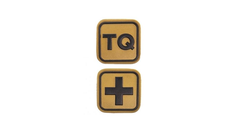 High Speed Gear Medical Patch Combo TQ /Plus Sign, Coyote Brown, 2 Pack, 90MD00CB