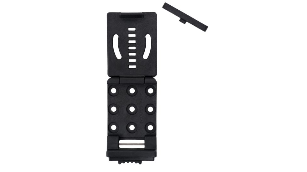 High Speed Gear Push-Button Locking Mount Holster Part, PLM Attachment with International Holster Hardware, Black C53700000NISN