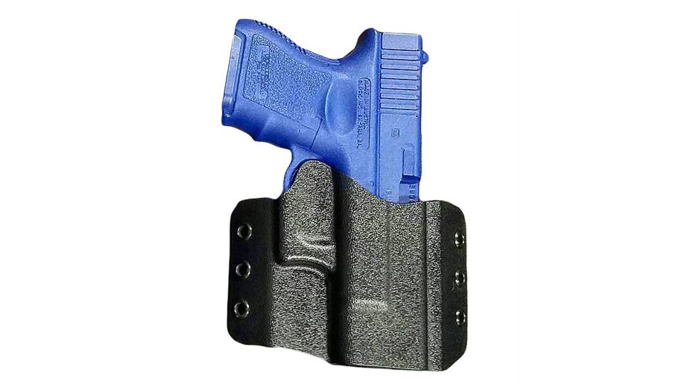 High Speed Gear S&amp;W M&amp;P 9mm and .40 w/Extended Slide Holster,Matte,Black,Left, HOSW03BK-L