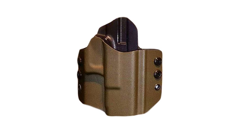 High Speed Gear S&amp;W M&amp;P 9mm and .40 w/Extended Slide Holster,Matte,Olive Drab,Left, HOSW03OD-L