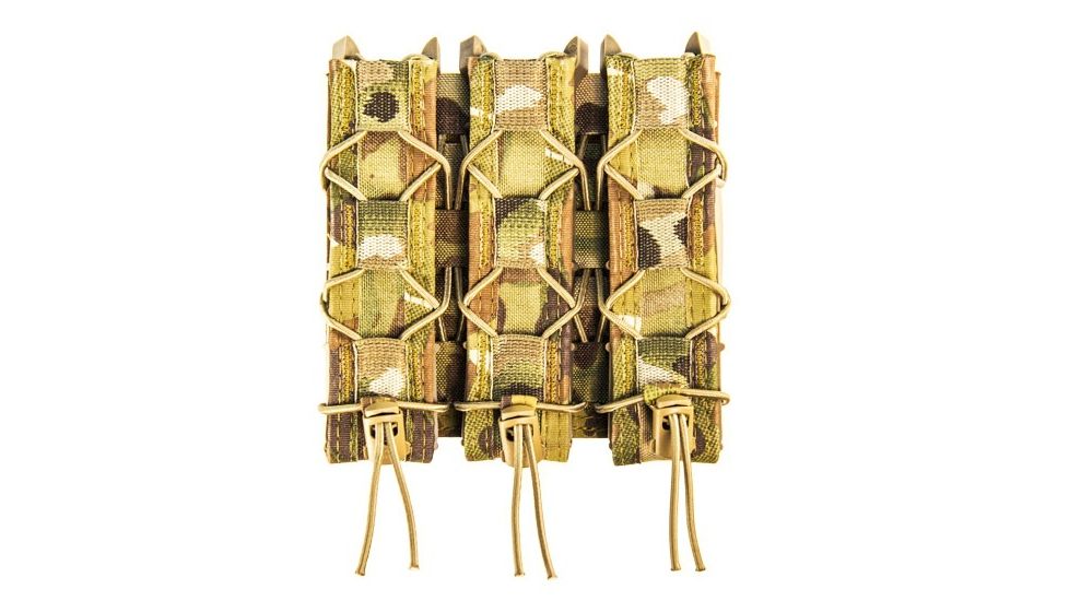 High Speed Gear Triple Extended Pistol TACO Shingle Pistol Magazine Pouch, MultiCam, 45EX00MC