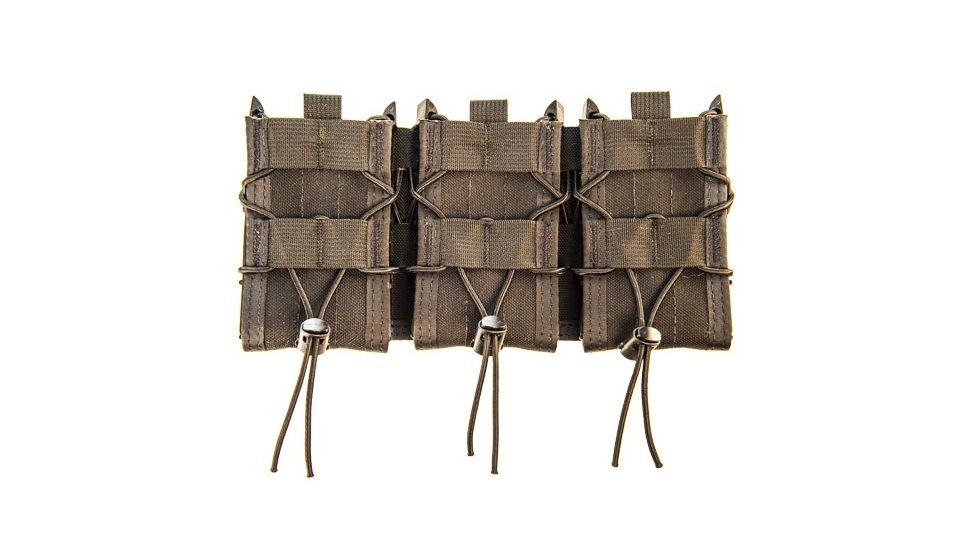 High Speed Gear Triple Taco Shingle Rifle Magazine Pouches, Black, 45TA00BK